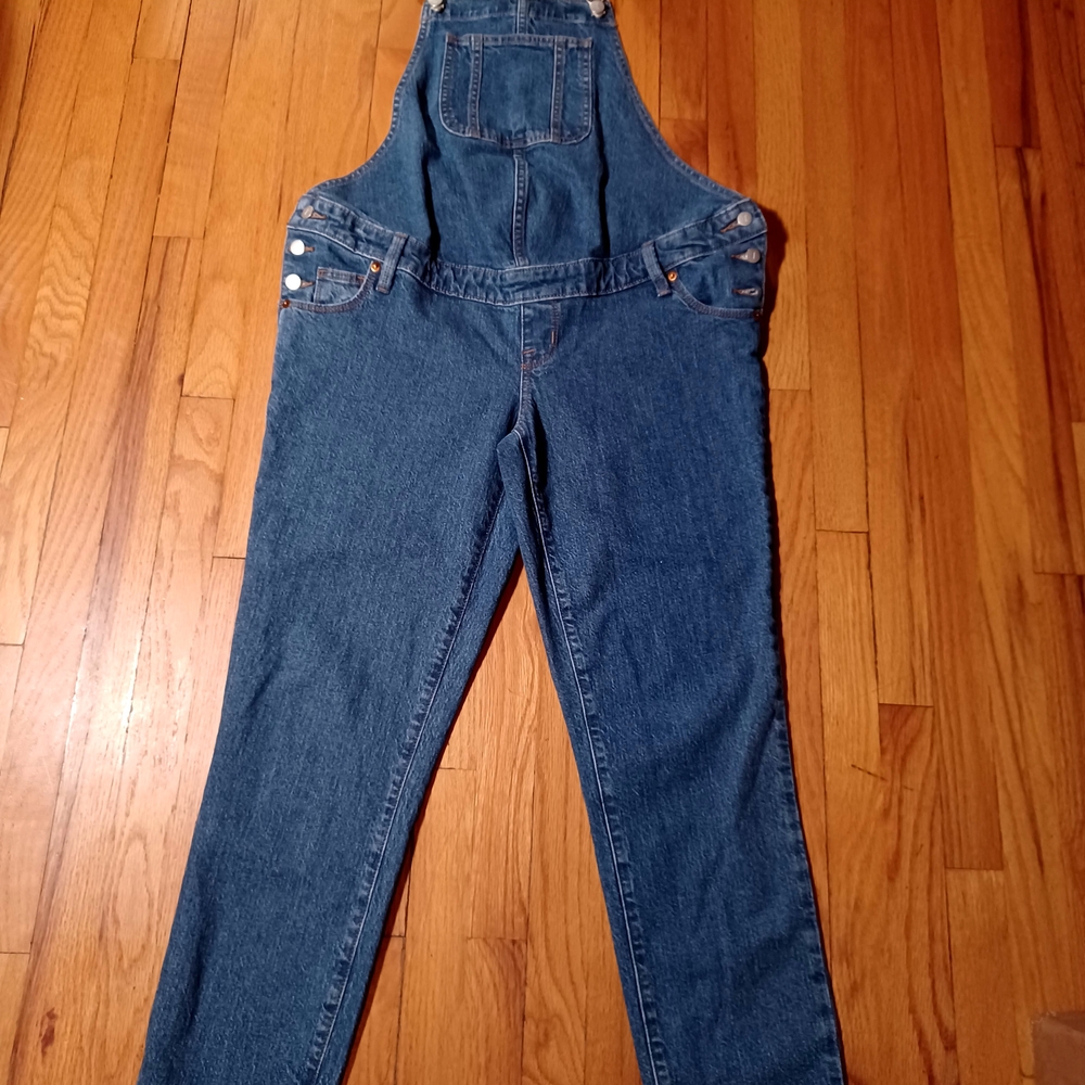 Women's Maternity Denim Overalls